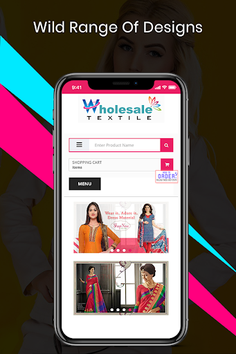 Screenshot Wholesale Textile - Wholesale 