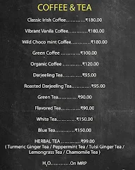 Hangoutz - The Boutique Cafe menu 1