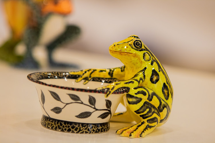 Some of the crafts products that are on display at The Living Heritage Women's Museum at Sammy Marks Square in Pretoria.