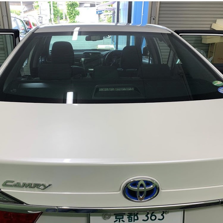 カムリのエムズガレージ・DIY・フィルム施工・車高調整・ホイールに関するカスタム事例の投稿画像4枚目