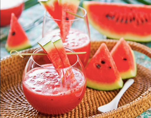 Basil Watermelon Juice [sugar-free]
