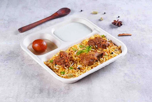Hyderabadi Mutton Biryani Mini-Thali (Meal)