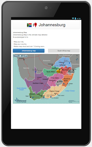 Johannesburg map