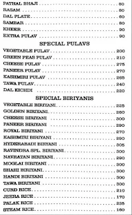 Sai Darbar Hotel menu 6