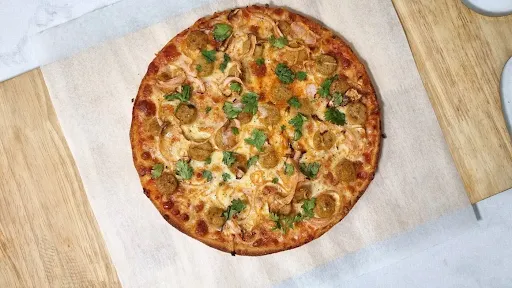 Gurgaon Gangsta Chicken Sausage Pizza