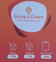 Scoop & Cones - Artisan Gelato menu 4