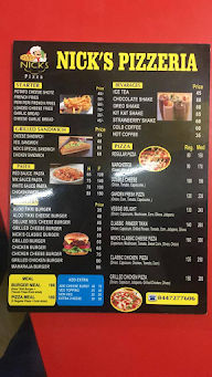 Nick's Pizzeria & Cakes menu 4