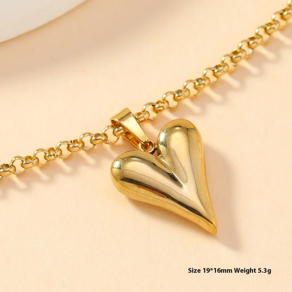 Single Pendant Stainless Steel Cast Ornament Cross Durable Religious Gift Elegant Jewelry Spiritual Symbolism