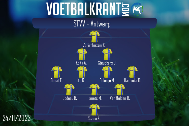 Opstelling STVV | STVV - Antwerp (24/11/2023)