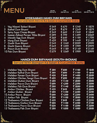 Biryani Shaw menu 1