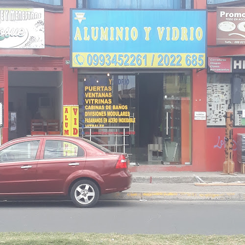 Aluminio y vidrio