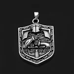 Ancient Silver Pure Pendant