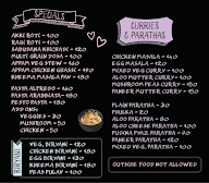 Anju's Cafe menu 3