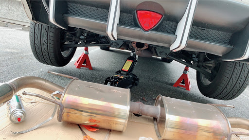 Rx 8 のマフラー交換 愛車紹介 Diy Rx8 マツダに関するカスタム メンテナンスの投稿画像 車のカスタム情報はcartune
