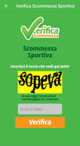 Verifica Scommessa - Giocata sportiva e virtuale