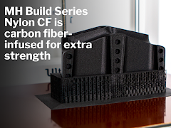 Black MH Build Series Nylon CF Filament - 1.75mm (1kg)