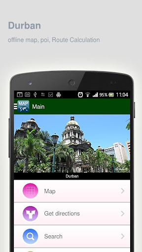 Durban Map offline