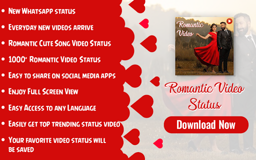 Romantic Video Status For WhatsApp - v1.0