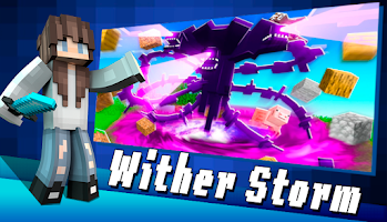 Wither Storm Addon - MCPE Addons for Bedrock & Pocket Edition