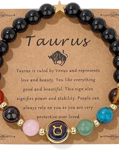 Bracelet perlé 12 constellations ho - 2