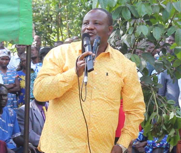 Former Bumula MP Mwambu Mabonga