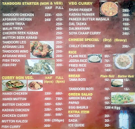 Handi Chicken Mutton King menu 1