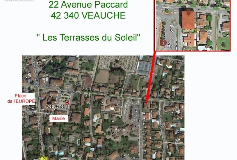  Vente Terrain à bâtir - 100m² à Veauche (42340) 