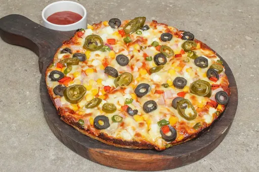 Deluxe Spicy Veggie Pizza