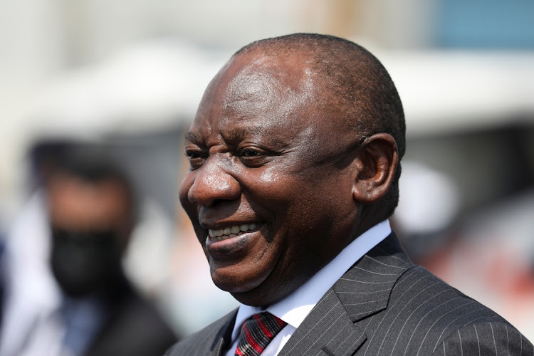 President Cyril Ramaphosa is in Senegal on Monday. File image