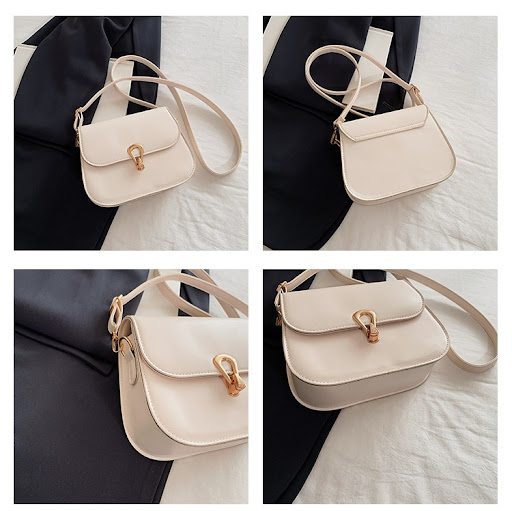 Title 8, Ins Lock Pouch One-shoulder Crossbody Bag with ...