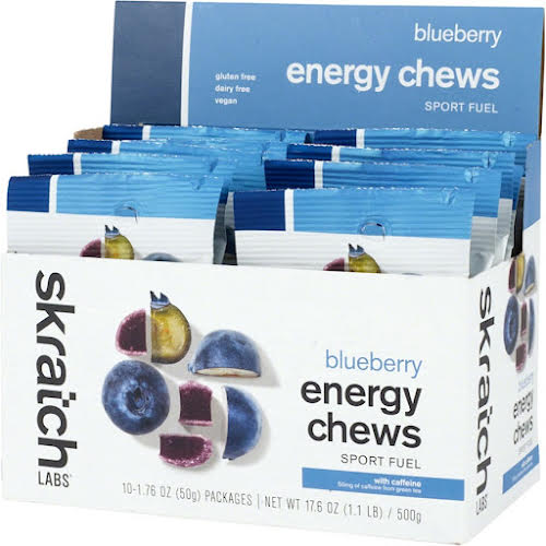 Skratch Labs Blueberry Energy Chews - Individual