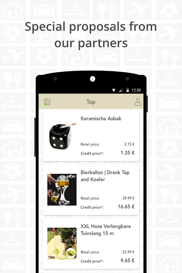Credits — приложение на Android