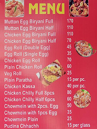 Kolkata Shahi Biryani menu 1