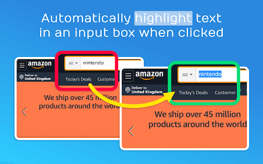 AutoHighlight Input