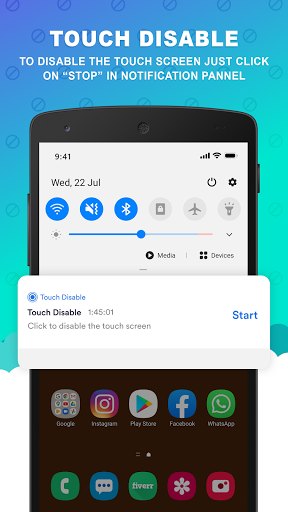 Screenshot Touch Disable: Lock Screen