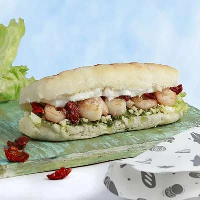 Pesto Prawn Sandwich