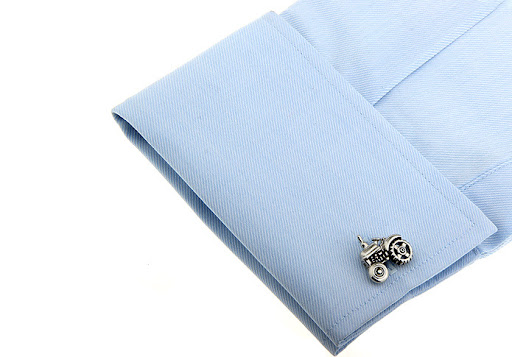 Title 5, Vintage Car Tractor Motorcycle Cuff Buttons — S...
