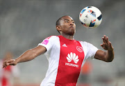 Prince Nxumalo of Ajax Cape Town during the Absa Premiership match between Ajax Cape Town and Jomo Cosmos at Cape Town Stadium on May 04, 2016 in Cape Town, South Africa. (Photo by Luke Walker/Gallo Images)