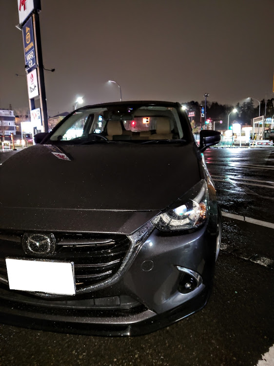 デミオのエンケイ・洗車・自己満足の世界・#mazda demio・戦争反対❌に関するカスタム事例の投稿画像1枚目
