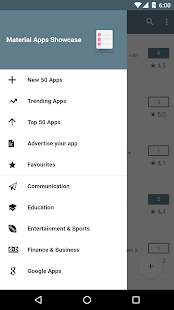 Material Apps Showcase Screenshot