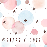 Pastel colors Wallpaper Stars & Dots Theme Apk