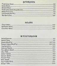 Citi Club Pvt. Ltd. menu 1