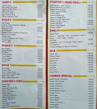 Gyani's Restaurant menu 3