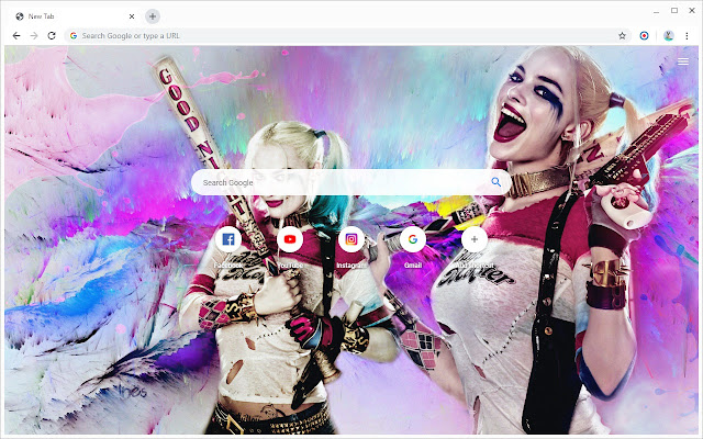 New Tab - Suicide Squad