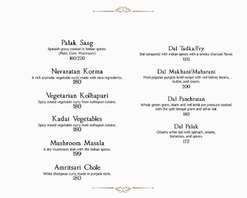 Waltair Kitchen - Restaurant menu 