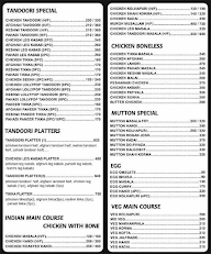 Barbeque Street menu 1