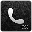 Theme of ExDialer LeatherBlack icon