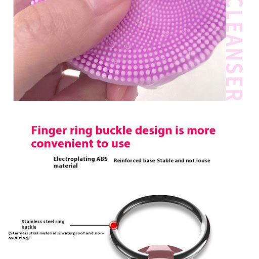 Title 13, Electric Silicone Cleansing Instrument Ring Fac...