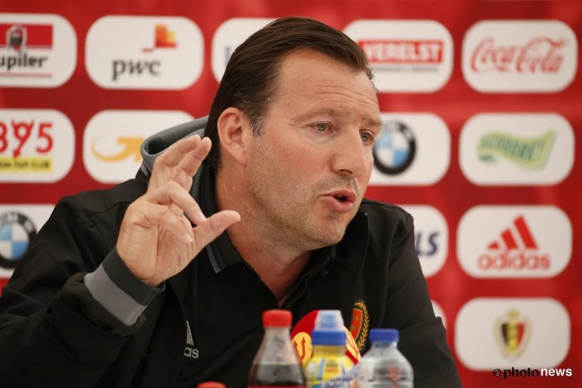 Wilmots houdt lippen stijf op elkaar: "Daar wil ik niet op antwoorden"