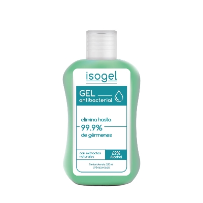 //Gel Antibacterial Isogel 200ml undefined